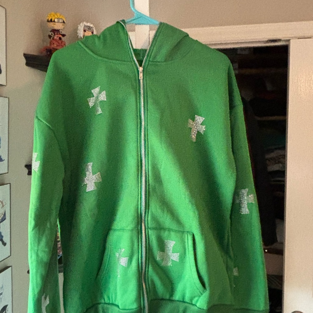 Green Cross Sweat Set
